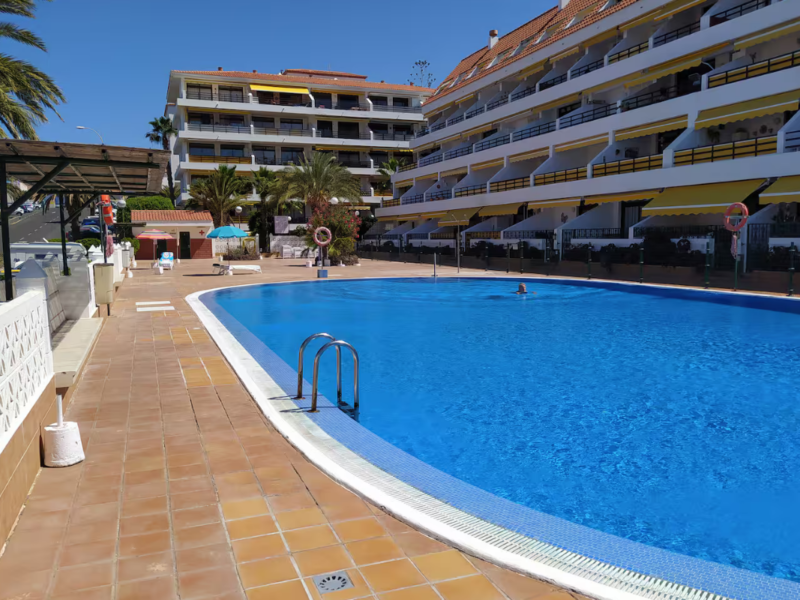 Ocean & Pool Views Sunflower Apt, Puerto Santiago | 1B | Tenerife