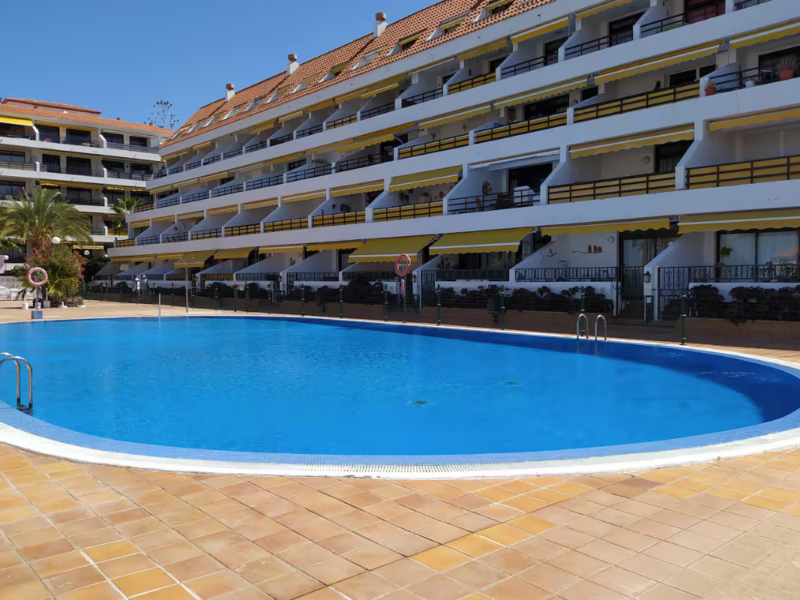 Ocean & Pool Views Sunflower Apt, Puerto Santiago | 1B | Tenerife