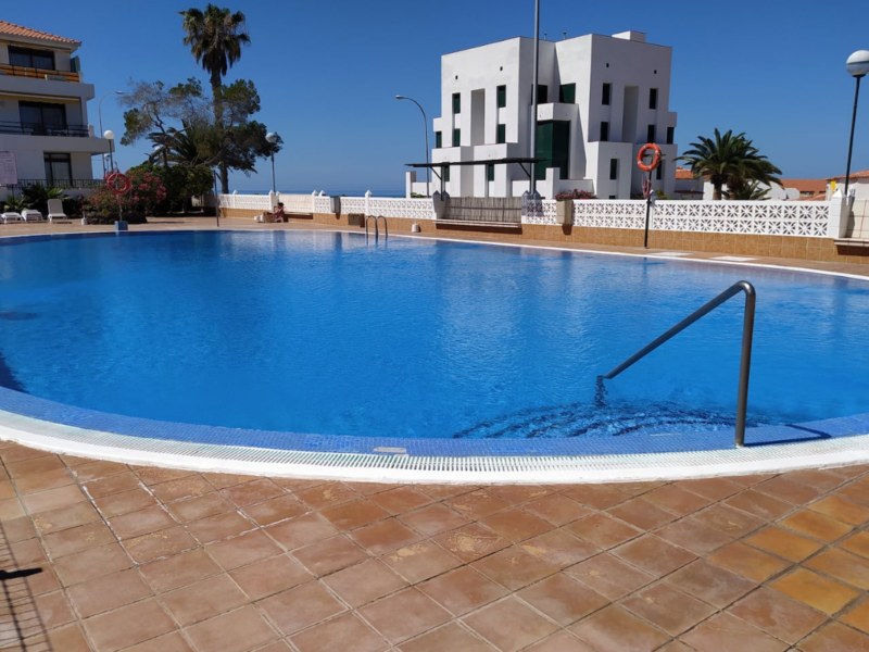 Ocean & Pool Views Turquoise Apt, Puerto Santiago | 1B | Tenerife