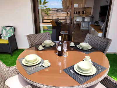 Ocean & Pool Views Turquoise Apt, Puerto Santiago | 1B | Tenerife